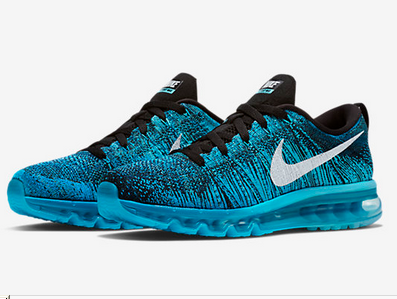 nike air max flyknit bleu