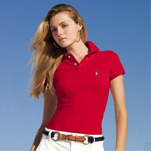 tee shirt lacoste femme rouge